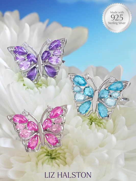 Butterfly Ring Collection