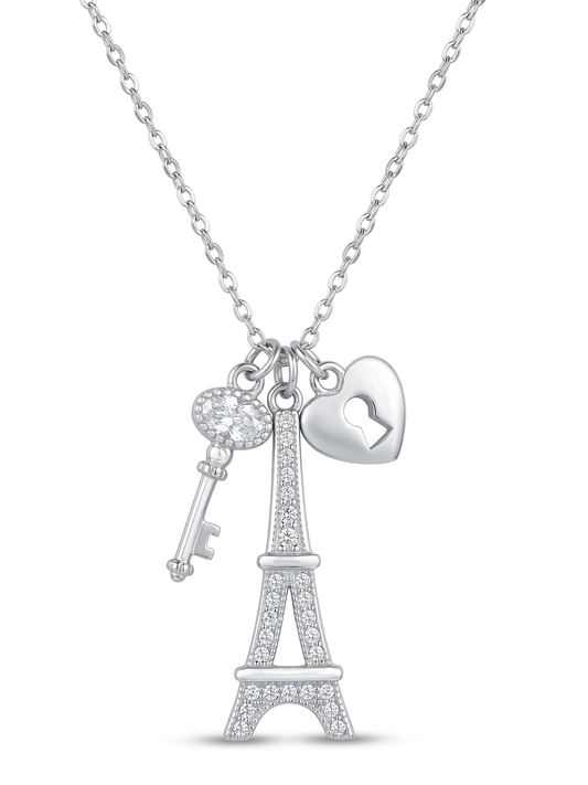 Eiffel Tower Pendant Necklace (PRE-ORDER)