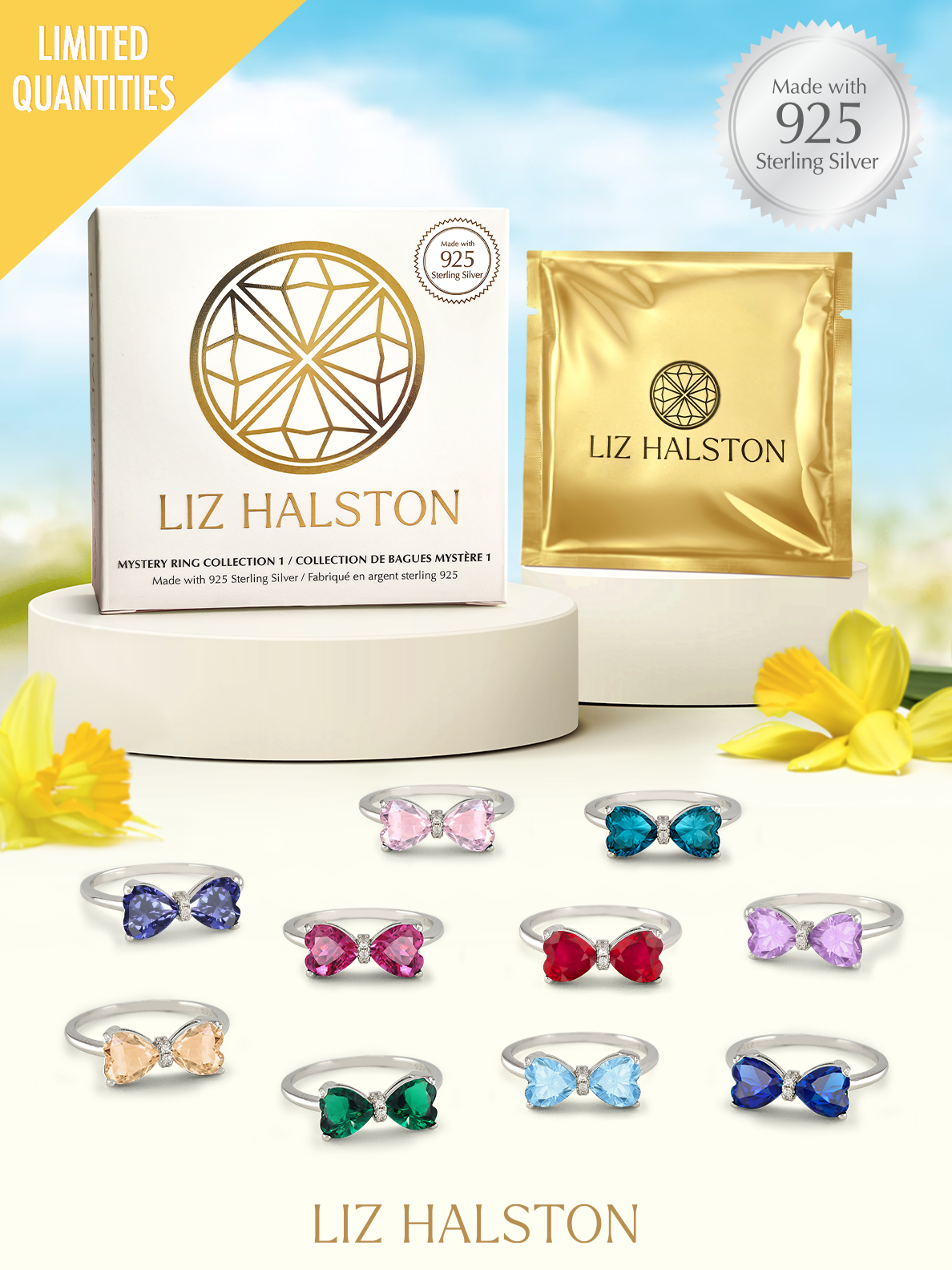Charmed Aroma Birthstone Ring Collection 925 Sterling Silver Candle
