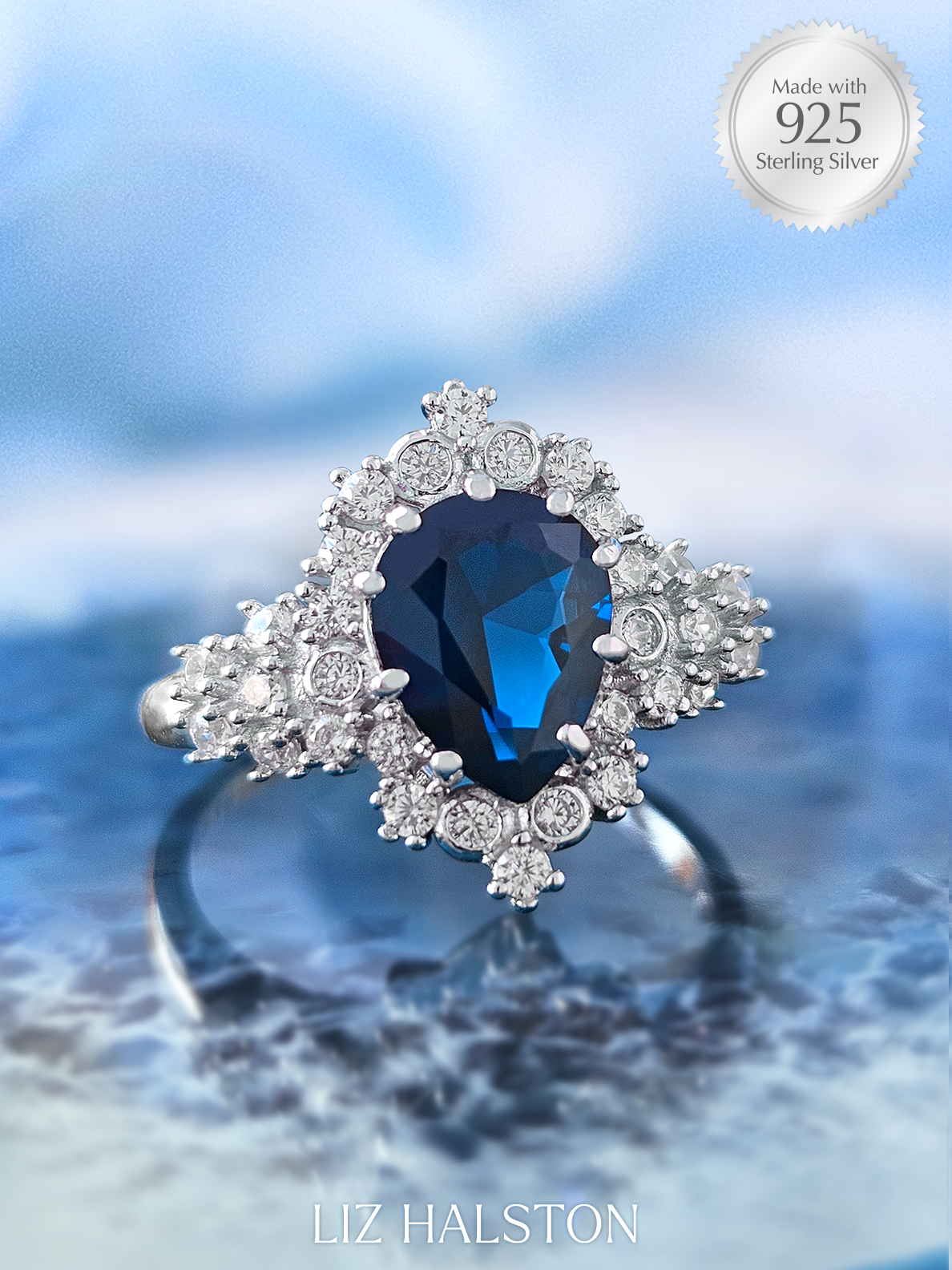 Charmed Aroma Birthstone Ring Collection 925 Sterling Silver Candle 2025 new Blue Sapphire 