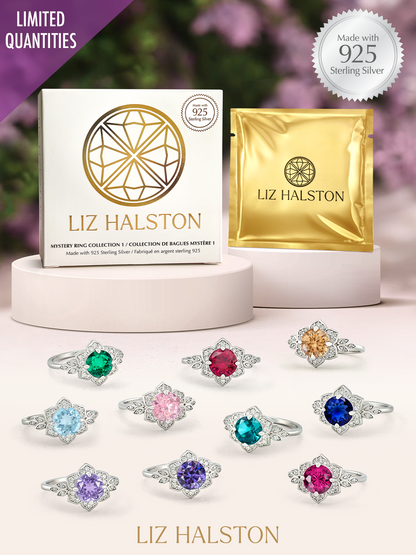 Charmed Aroma Birthstone Ring Collection 925 Sterling Silver Candle Flower Sugar Blossom 