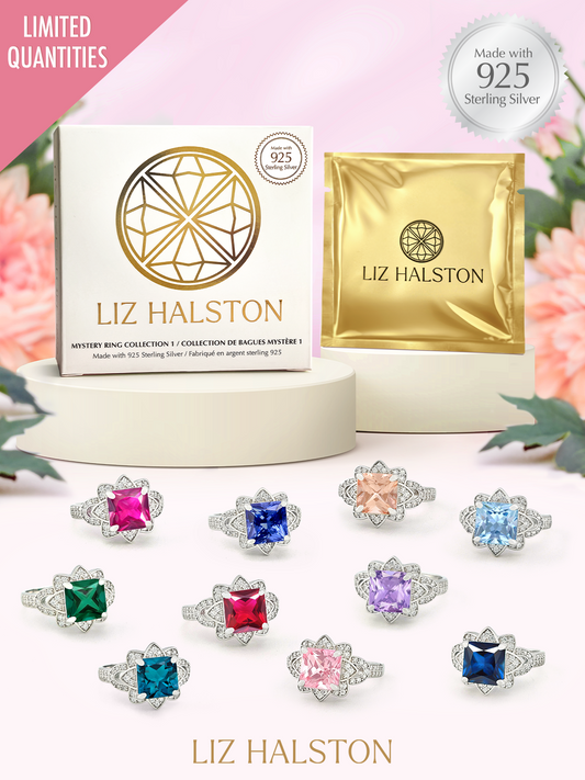 Charmed Aroma Birthstone Ring Collection 925 Sterling Silver Candle