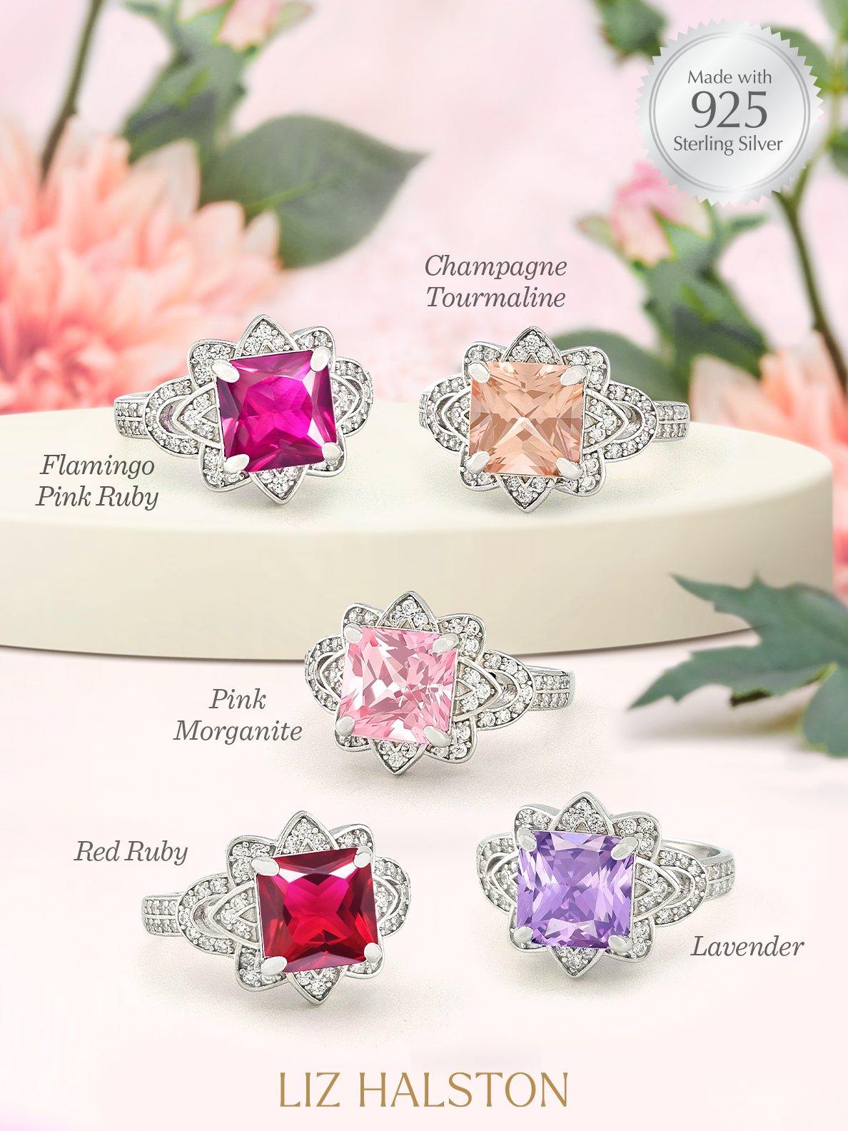Charmed Aroma Birthstone Ring Collection